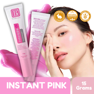 INSTA PINK BLUSH CREAM - Instantly Blushes your Cheeks, Eyelids & Lips. (NEW PACKAGING)LIQUID BLUSH.