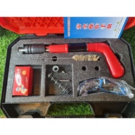 7.3mm Mini Nailer Shooter Gun Manual Steel Rivet Tufting Siling Konkrit Dinding Penambat Paip Pengik