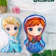 6.6 Frozen Elsa Anna Character Pillow Size S