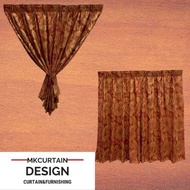 P18 Ready Made CurtainSiap Jahit Langsir,Langsir NAKO Moden, Tingkap Sekolah, Rumah Kampung Curtain Window Cheap&amp;Save