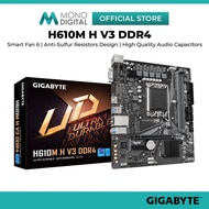 GIGABYTE H610M H V3 DDR4 D4 1700 MOTHERBOARD COMBO PROCEESOR INTEL - I3- 12100 / I5- 12400 /12400F /