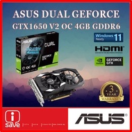 ASUS Dual GeForce GTX 1650 V2 OC Edition 4GB GDDR6 Graphics Card