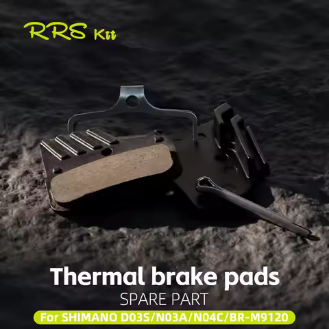 RRSKit Ceramic Disc Brake Pads For Shimano M9120 M8120 M7120 Bike Brake Pad Bicycle Accessories Cycl