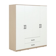 INDEX LIVING MALL ตู้เสื้อผ้า 4 บาน รุ่นฟินซ์ ขนาด 160 ซม.