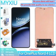 6.74" AMOLED For OnePlus Nord 4 LCD Display Touch Screen CPH2663 Digitizer Assembly Replacement For 