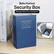 ORI HOMESAFE Book Box Safe Hidden Security Box Dictionary Book Key Lock - KBS Hidden Color Safe/ bir