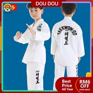 ♡baju silat kanak kanak taekwondo uniform Qingyu sulaman itf taekwondo pakaian kanak -kanak dewasa tali pinggang hitam sekolah rendah tadika junior junior taoisme♜
