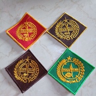 BED / SYMBOLPRAMUKA EMBROIDERED TUNAS SYMBOL/ SYMBOL POCKET EMBROIDEREDPRAMUKA