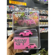 Mini GT Abarth 565 Pink Blister