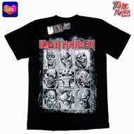 Fashion เสื้อวง Iron Maiden ผ้าฝ้ายฤดูร้อนสบาย ๆ เสื้อวงดนตรี เสื้อวงร็อค เสื้อนักร้อง