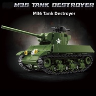 TAOZIAWA | Educational Building M36 Tank Destroyer Model Toy