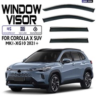 Suitable for Corolla X SUV Rain Block Spoiler Toyota Corol X SUV Window visor