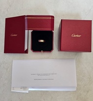 Cartier Love Ring 3 Diamond Original / Cincin Cartier 3 Berlian Asli