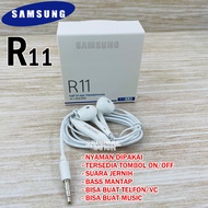 Samsung Headset R11 Super Bass For Samsung Galaxy A02, A02S, A05, A05S dan SEMUA HP
