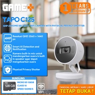 TP-LINK TAPO C125 4MP AI HOME SECURITY 2 WAY AUDIO WIFI CAMERA WITH PHYSICAL PRIVACY SHUTTER FREE MI