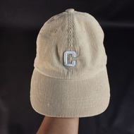 Simple Hat Cap Logo C Corduroy