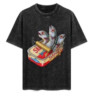 Sardine Can T-Shirt plus size clothes shirts graphic man t shirt mens fashion