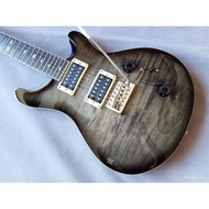 Custom 24 PRS Library 10 30th ครบรอบถ่าน Burst ไฟฟ้ากีตาร์เปลวไฟสีเทา Maple Top Signature Smith 24 F