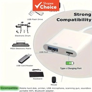 21 USB 3.0 OTG,iPhone 14、13、12、11 Pro Max、XR、8 Plus,、  Pembaca Kad 2-dalam-1 USB 3.0 OTG Adapter unt
