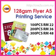 Flyer  Printing A5 128gsm Art Paper/ 印刷服务