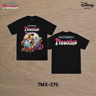 Power 7 Shop Cartoon T-Shirt Pinocchio Collection Disney Classics (TMX-275) T Shirt Men T Shirt Tshi