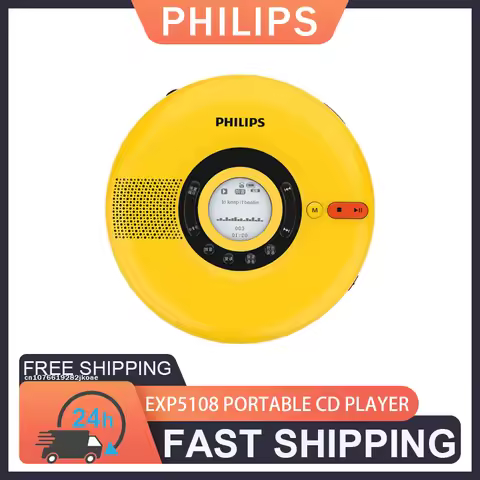 Philips EXP5108 CD Player Wireless Bluetooth Convenient Repeater Home Voice Box HiFi Stereo MP3 Musi
