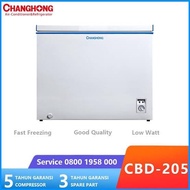 FREEZER BOX CHANGHONG CBD 205 GARANSI 3 TAHUN 200 LITER CHEST FREEZER