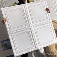 Sticker Roof 3d Background Wall Three-Dimensional Ceiling Wallpaper Rough Room Self-Adhesive Foam TV