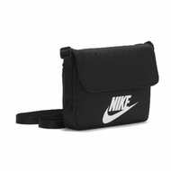 Nike 包包 NSW 男女款 黑 斜背包 側背包 郵差包 翻蓋 CW9300-010
