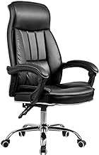 UMD P22 PU Leather Office Chair Black