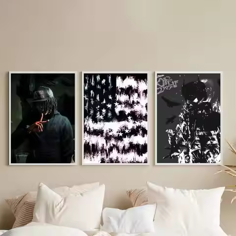 musician SINN6R Poster HD Art Sticky Wall waterproof Home Living Room Bar Decoration