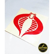 Cutting sticker GIJOE COBRA