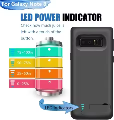 10000mah Battery Charger Case for Samsung Galaxy Note 8 Note 9 10 Plus + Power Case Charging Cover B