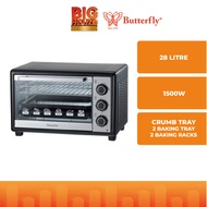 Butterfly 28L Electric Oven with Grill Rotisserie Convection Built in Fan BEO-5229