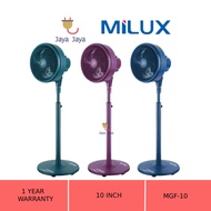 Milux 10" Gale Fan MGF-10 (Blue/Green/Velvet) MGF10 MGF-W10
