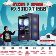 BONMECOM2 คอมประกอบ / CPU AMD AM5 RYZEN 7 5700X / RX 9070 XT 16GB