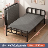 SN เตียงนอน 3.5/4/5 ฟุต เตียงเหล็ก เตียงพับ เตียงพับได้ เตียงเดี่ยว เตียงงีบเตียงพับนอนกลางวัน เตียง