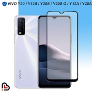 Tempered Glass Vivo Y20 Y12S/ Y20S/ Y20S G/ Y12A/ Y20A/ Y20 2021 Anti-Scratch Full Cover Glass