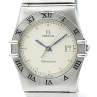 歐米茄星座系列不鏽鋼石英男士腕錶 396.1070 拋光款