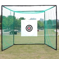 Original  Customizable 3x3x3m Golf Net Practice Cage Indoor/Outdoor Backyard Training Metal Factory-