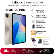 แท็บเล็ต Infinix Xpad 20 Pro มีหน้าจอขนาดใหญ่ 12 นิ้ว ความละเอียด 2K 90Hz รองรับการเชื่อมต่อ 4G+Wi-F