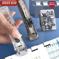 GG Office Document Organizer Push Clip Stapler Kit Paper Organizer Stapler Reusable File Organizer B