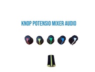 KNOP POTENSIO MIXER AUDIO YAMAHA KECIL WARNA (10PCS)