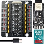 Lonely Binary ESP32-S3 N16R8 Gold Edition with PinPluse Shield 16MB Flash 8MB PSRAM WiFi Bluetooth D
