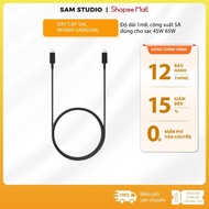 Samsung 5A 1M8 fast charging cable for 45W - 65W charging - Genuine SSVN product