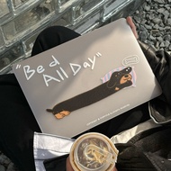 Shesell Clear Macbook Case Dachshund (Matte) A3241/A3240 Air13/15 Pro13Case A2681