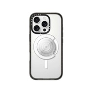 CASETiFY Pink/Clear/Black Snappy Mirror with Magsafe Wallet Fashion Week Grip Stand Phone Stands Car