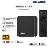 Salange Android 11.0 TV Box, W2 Amlogic S905W2 Quad Core RAM 4GB ROM 32GB/64GB Dual WiFi 2.4G/5.8G BT4.2 4K 6K AV1 Home Smart Media Player Set top Box