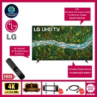 LG 50 Inch 4K Ultra HD  Smart UHD TV with AI ThinQ 50UP7750PTB