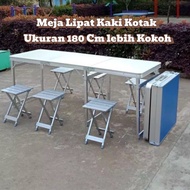 Multipurpose PORTABLE HPL SUITcase FOLDING TABLE 180CM/PORTABLE FOLDING TABLE 180 CM MULTIPURPOSE FO